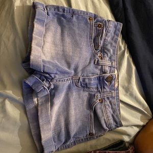 Jean shorts in good condition.